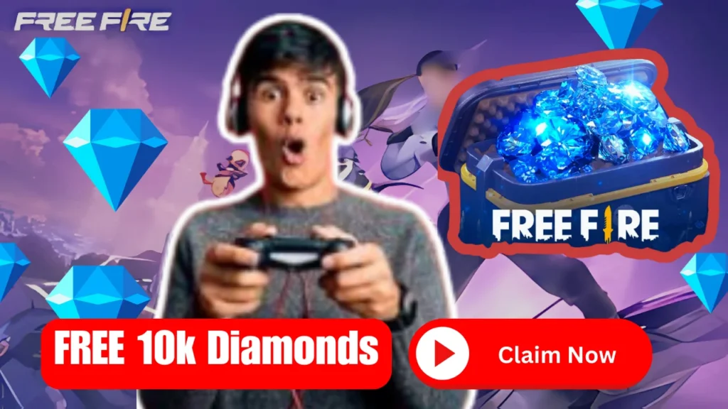 Claim 10K Free Fire Diamonds