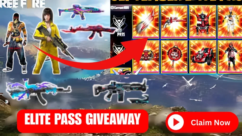 Free Fire Elite Pass Giveaway