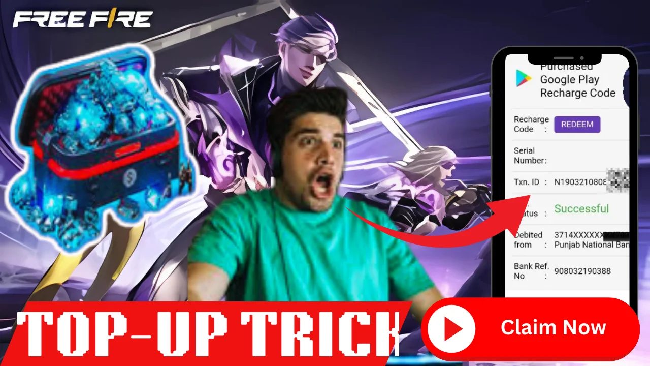 Free Fire Top-Up Tricks